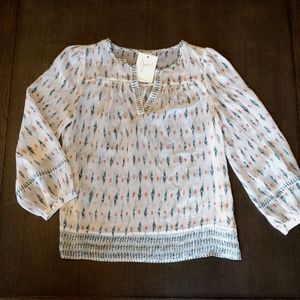 Joie Frazier Silk Blouse